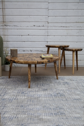 Zeytin Epoksi Siyah Sehpa...