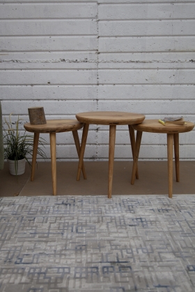 Alder Round 3 Piece Coffee...